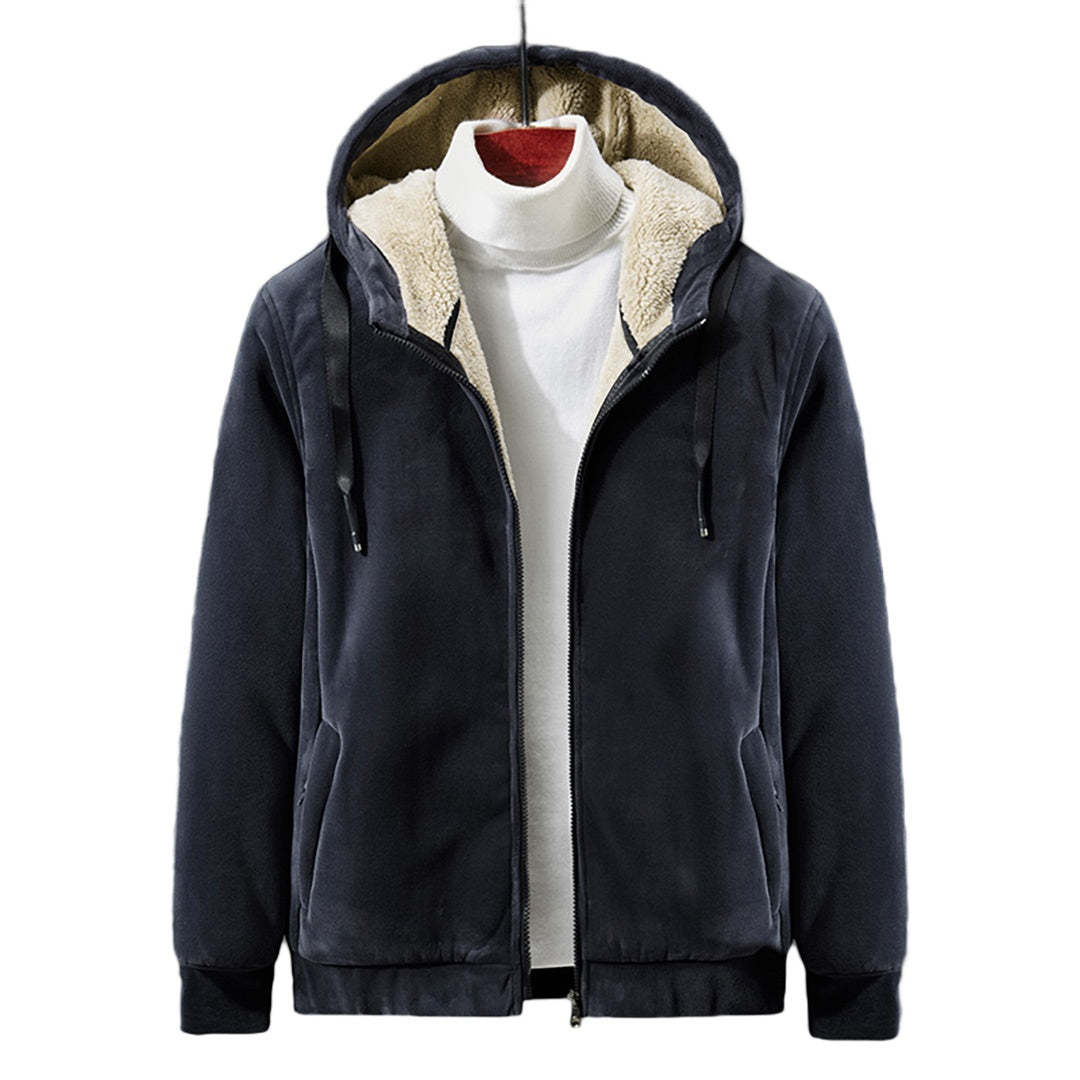 Cashmere Hooded Sweater Men's Cashmere Coat