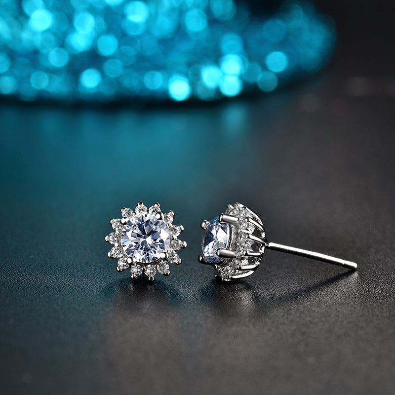 Women's New Fifty Best Moissanite Stud Earrings