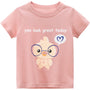 Baby Han Short-sleeved T-shirt Cute Girls' Top