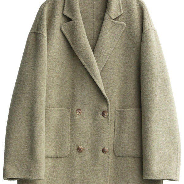 Women's Wool Double-sided Woolen Coat