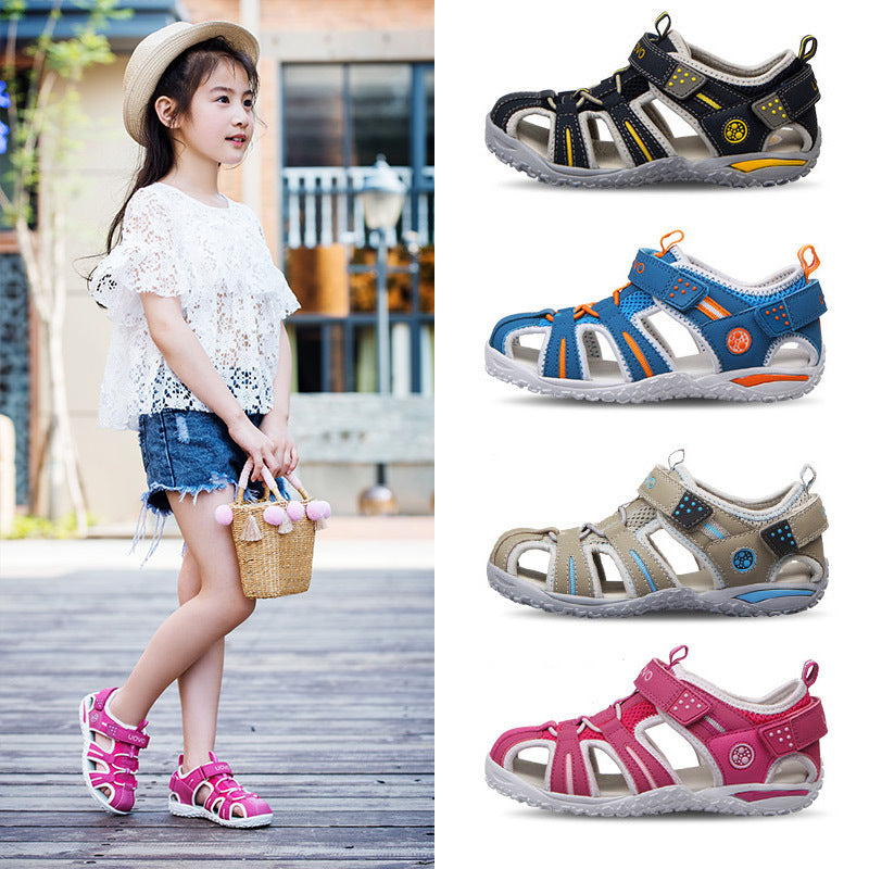 Middle And Big Children Korean Summer Baby Beach Shoes