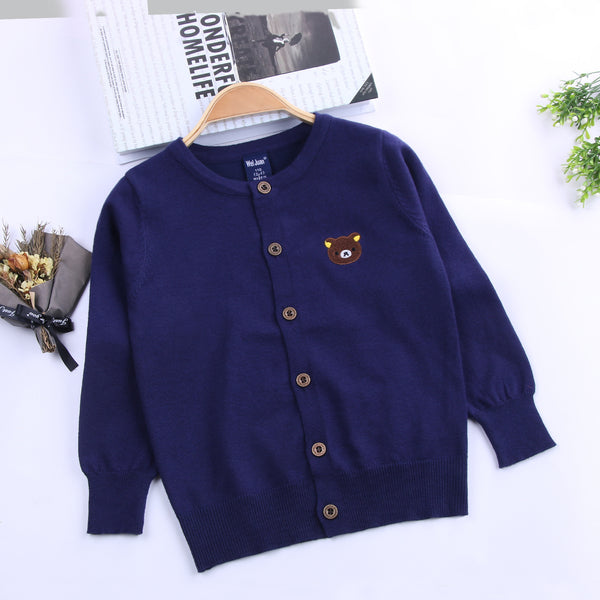 Classic Explosion Boys Knit Cardigan Thin Kids Jacket