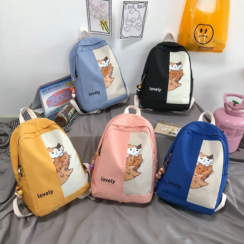 Shoulder Light Schoolbag Children Girls Students