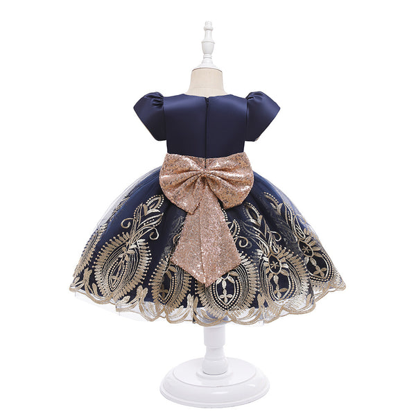 Girls Dress European And American Princess Dress Mesh Tutu Skirt