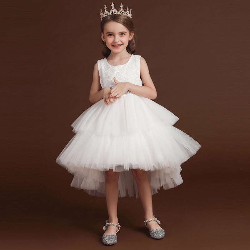 Children's gauze wedding dress