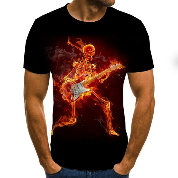 3D digital print T-shirt