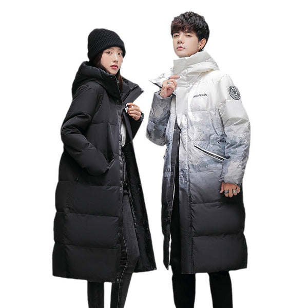 Arctic Duo Gradient Down Jacket Parka - Unisex Winter Jacket