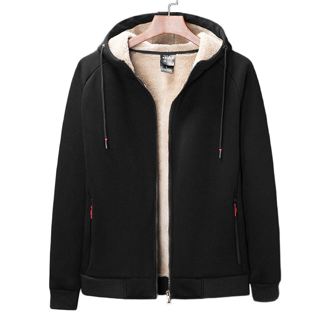 Cashmere Hooded Sweater Men's Cashmere Coat