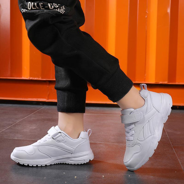 Spring Leather Waterproof Children's Sneakers