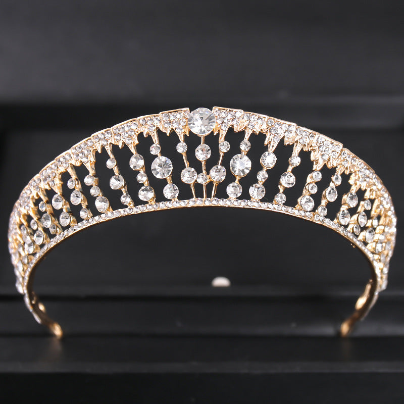 Crown Hair Accessory Rhinestone Headband Hair Accessories