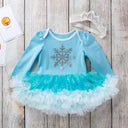  Light Blue Snowflake