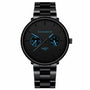 Multifunctional sports student men's watch steel strap