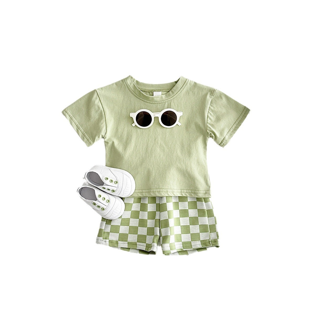 Korean Style Baby Clothes Two-piece Set