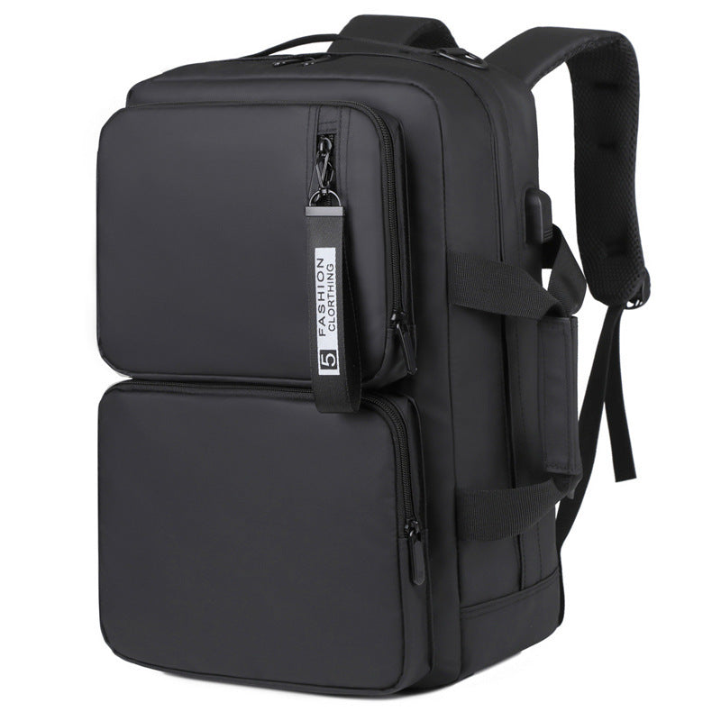 Multifunctional Backpack Large Capacity Business Laptop Bag Leisure Travel Commuter Schoolbag Portable Shoulder Bag