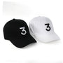 Korean Couple Baseball Cap With 3 Red Net Words And Digital Embroidery Tide Cap Visor Smallpeaked Cap