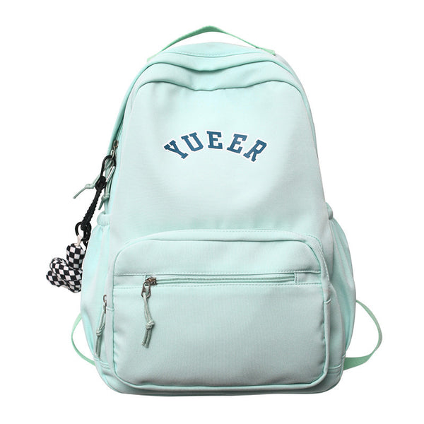 Simple Backpacks School Bags Student Girls Nylon Bag Women