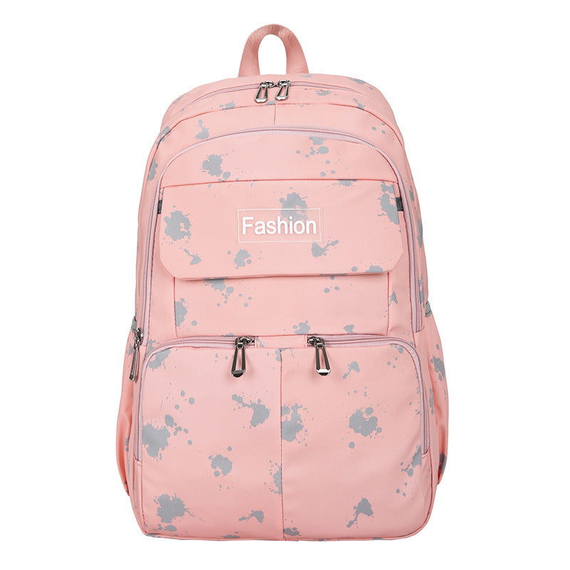 Men's And Women's Printed Oxford Backpack