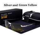  Silver and Green Yellow