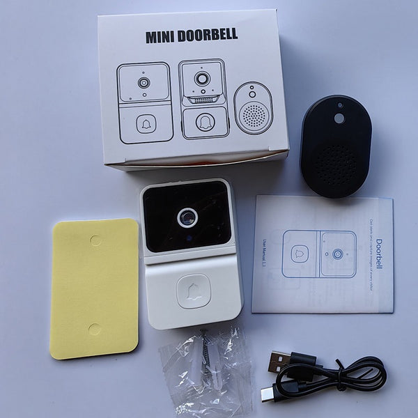 Smart Video Doorbell Wireless HD Camera IR Alarm Security Doorell WiFi Intercom for Home Apartment