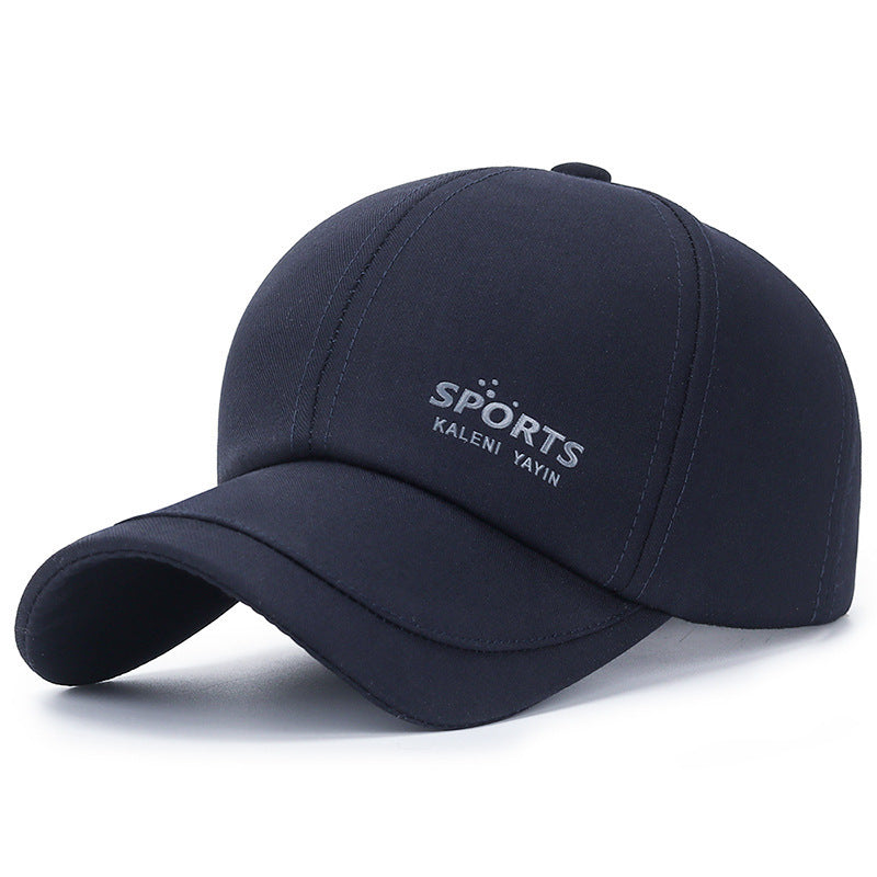 Spring Clothing Fabric Baseball Cap Men's Middle-aged And Elderly Autumn Sun Casual Old Man Hat