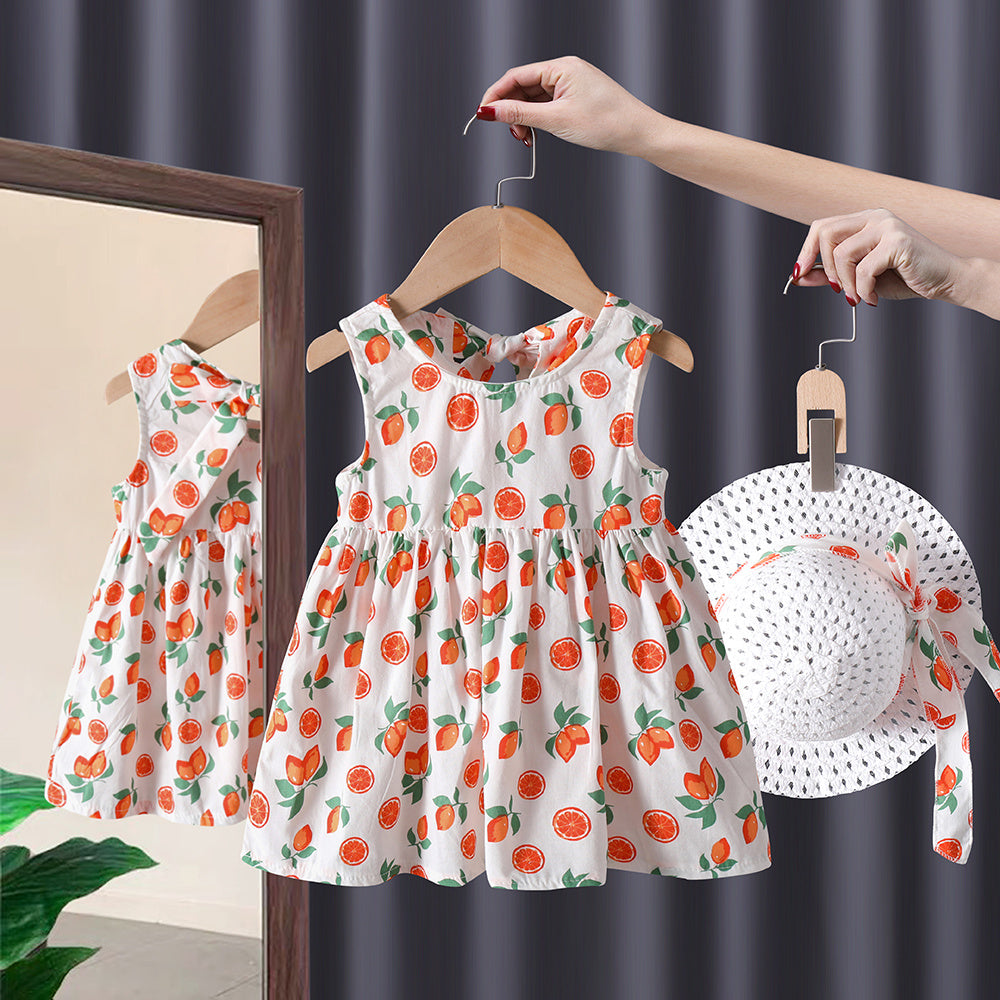 Korean Version Baby Vest Skirt Little Girl Princess Skirt Trendy