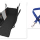  Black with blue leash