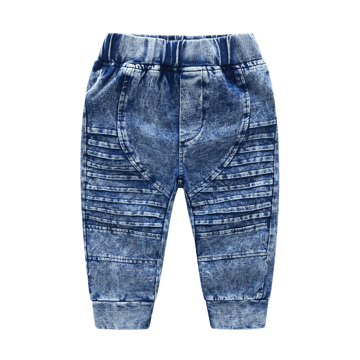 Boy Denim Long Sleeve Blouse And Pants