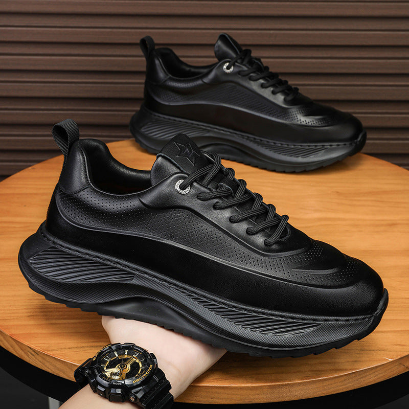 Men's Thick-soled Sports Shoes Casual Breathable Sneakers