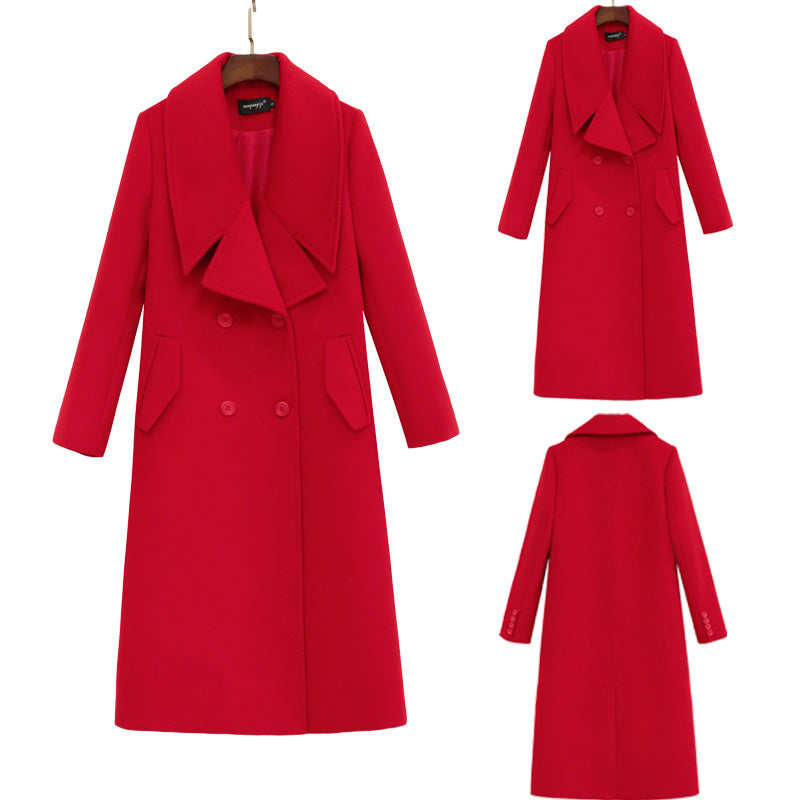 Women's loose coat coat