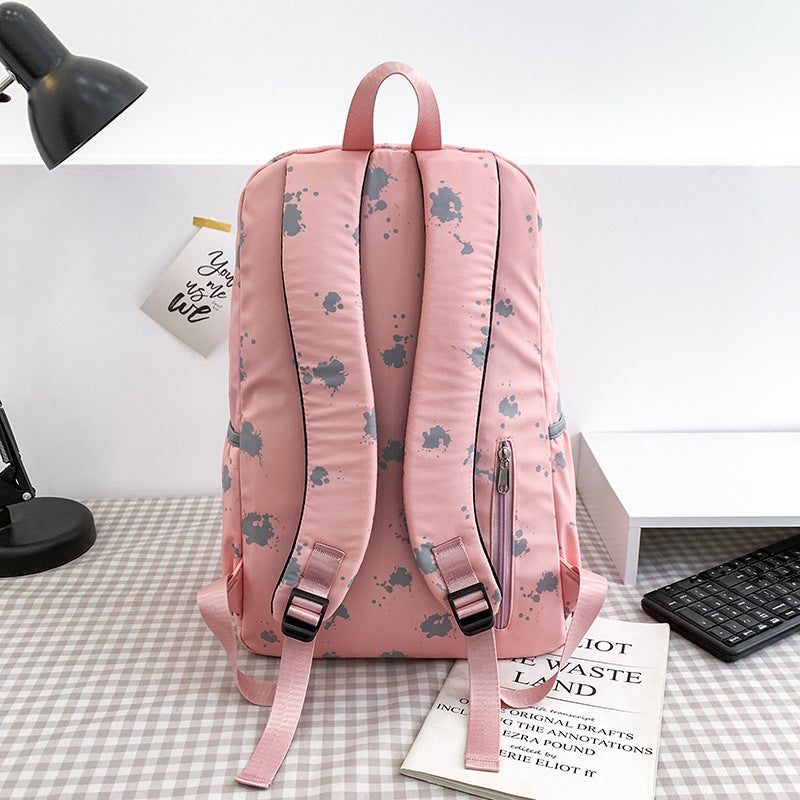 Men's And Women's Printed Oxford Backpack