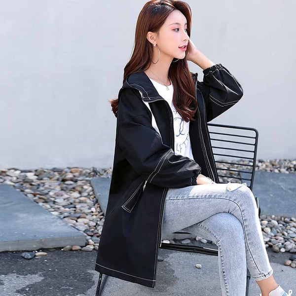 Women's coat trench coat