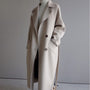 Womens Lapel Cashmere coat