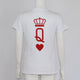  White red Q