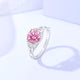  Pink Interwoven Ring