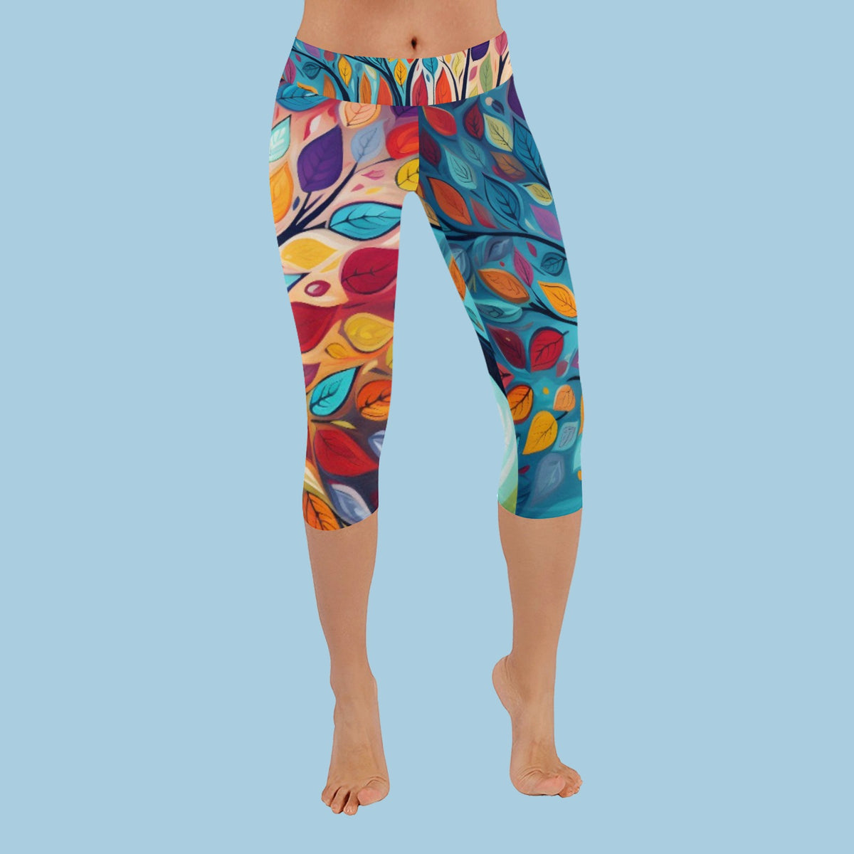 Low Rise Capri Leggings