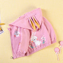  Rabbit coat pink