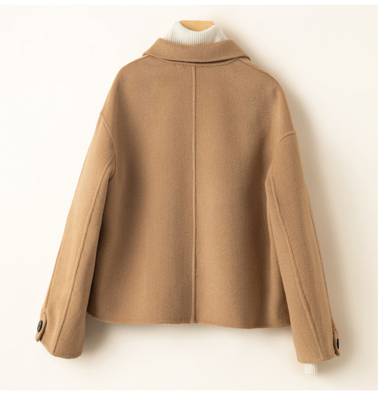 Women's Double Wool Cashmere Coat