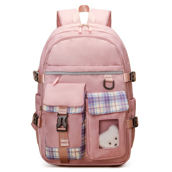 Girls Backpack - Large Capacity Waterproof Fashion Backpack for School & Travel