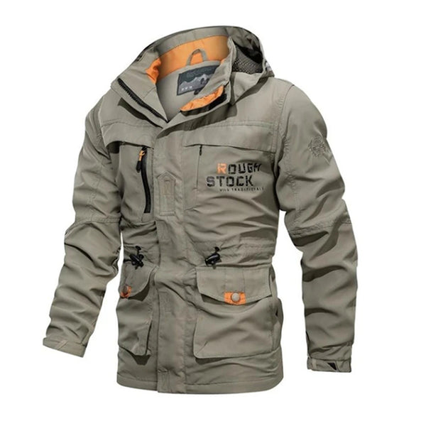 Spring And Autumn Men Jacket Loose Causal Outwear Hooded Men Coats