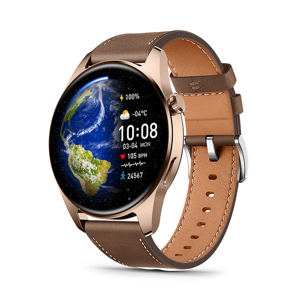 Smart AMOLED Screen Bluetooth Calling Silicone Watch