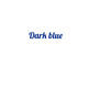  Dark blue