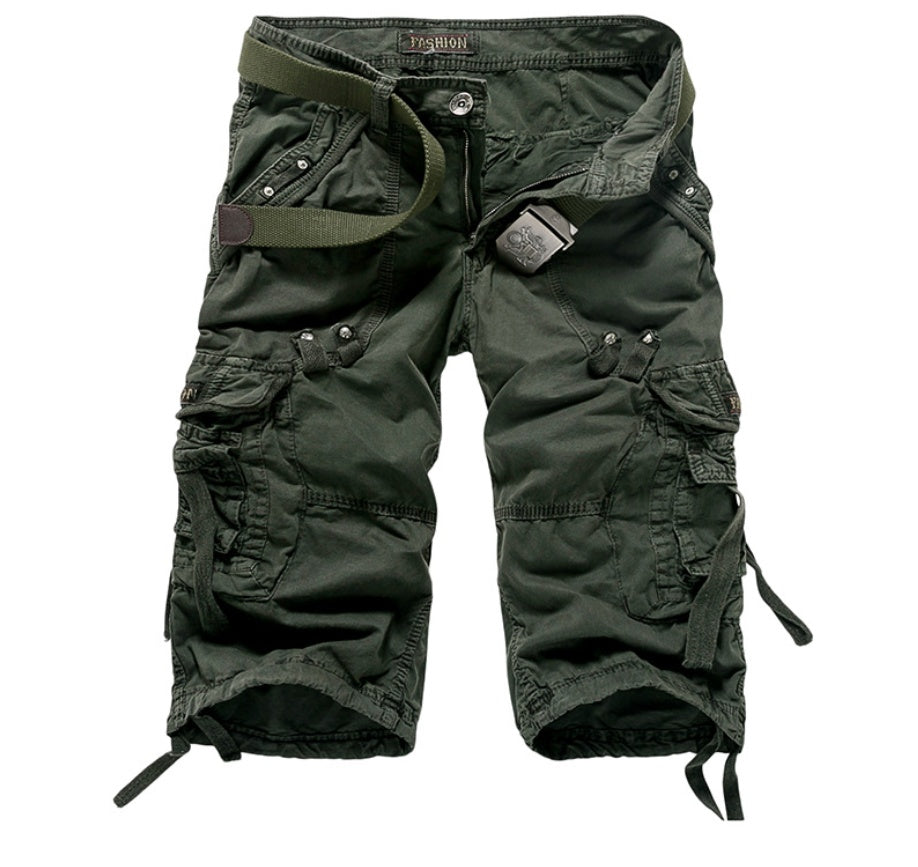 Workwear Shorts Multi-pocket Pants