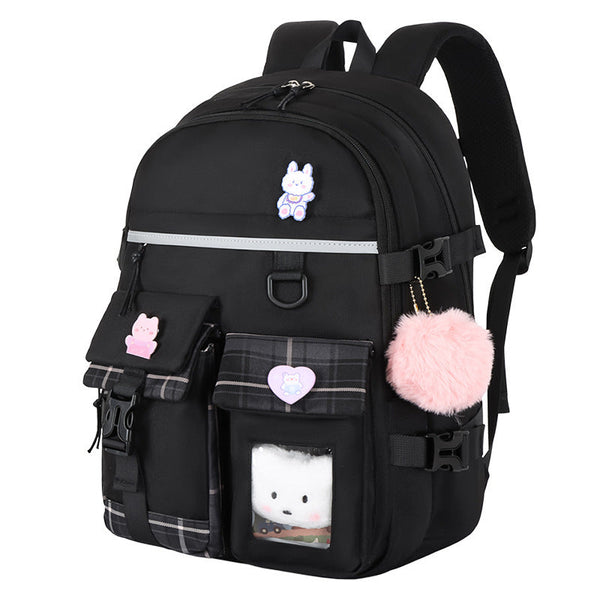 Girls Backpack - Large Capacity Waterproof Fashion Backpack for School & Travel