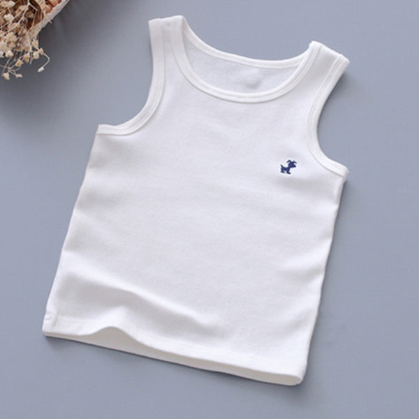 Children's Summer Cotton Vest Baby Boys And Girls