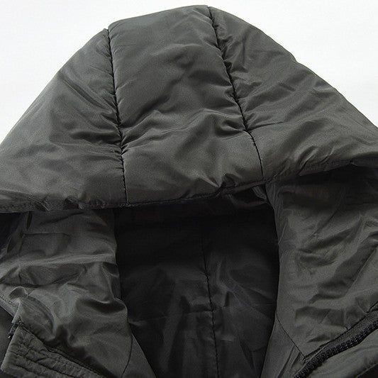 Winter Men's Large Yards In The Long Section Of The Hooded Down Jacket Warm Coat