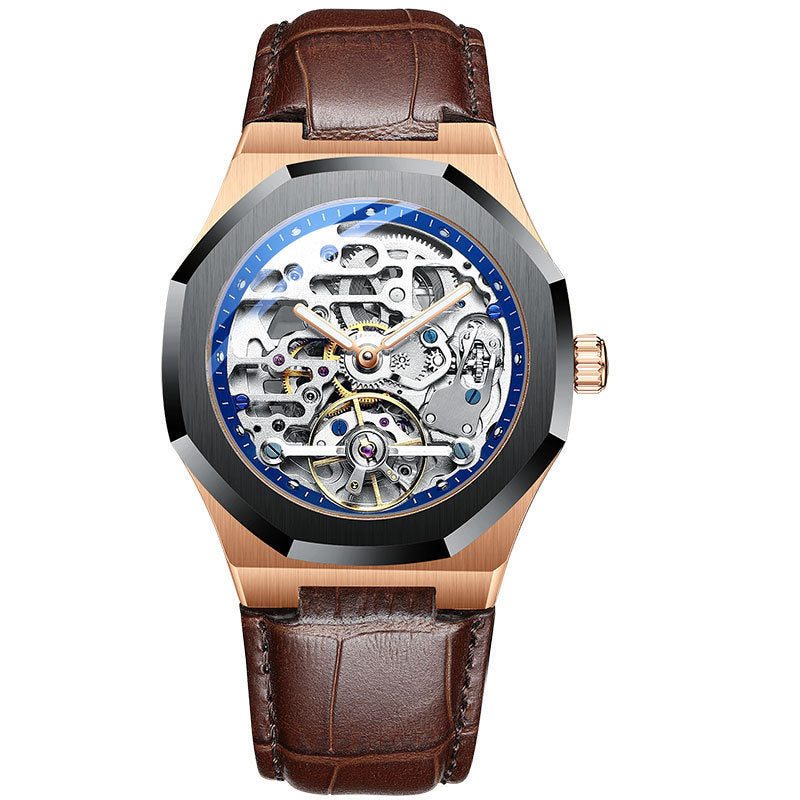 Switzerland Elon Tourbillon Watch Men's Machinery