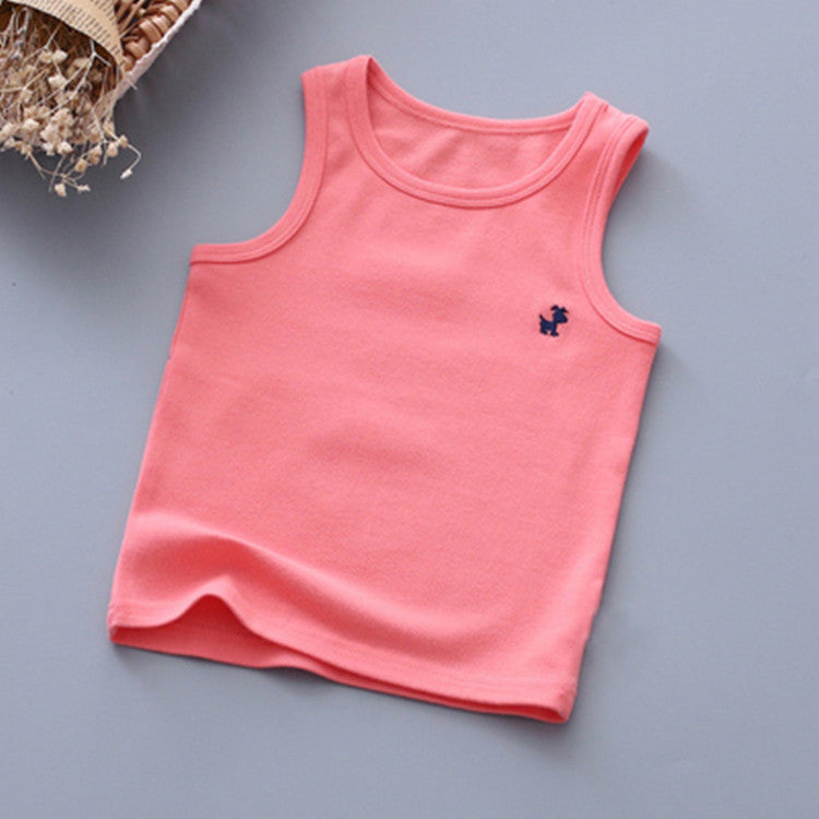 Children's Summer Cotton Vest Baby Boys And Girls