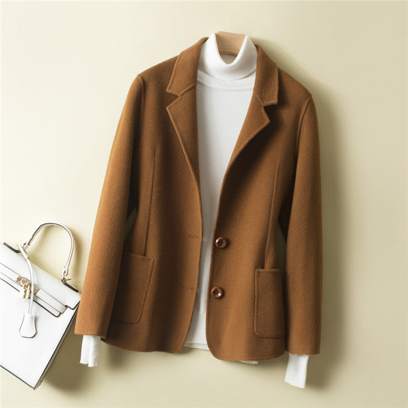 Women's Double Wool Cashmere Coat