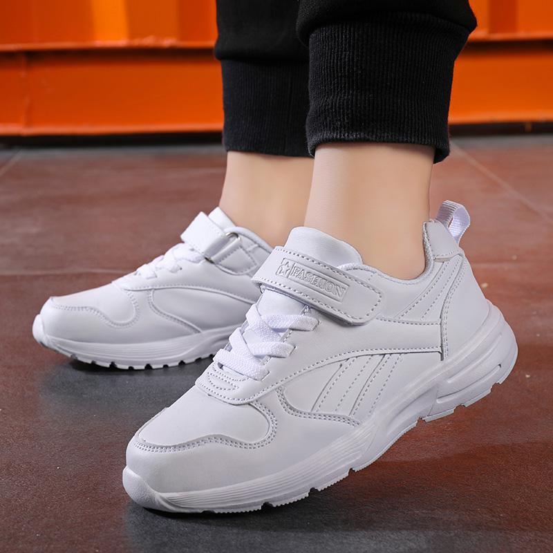 Spring Leather Waterproof Children's Sneakers