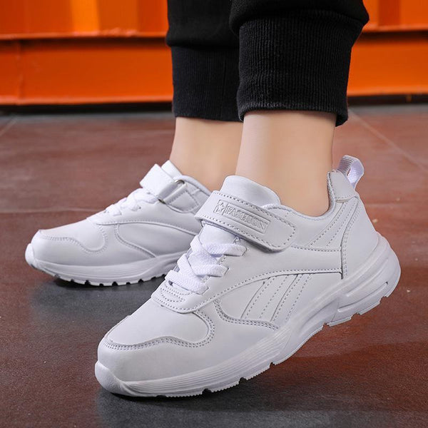 Spring Leather Waterproof Children's Sneakers